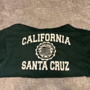 California Santa Cruz Green Sweatshirt